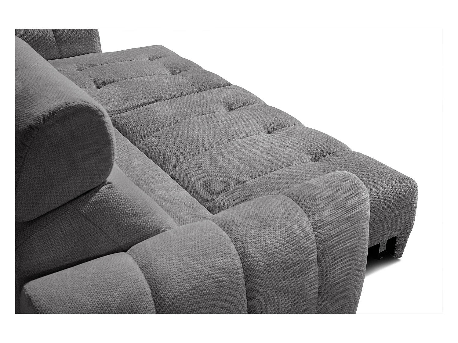 CANAPÉ D'ANGLE KIMI 3 places, tissu