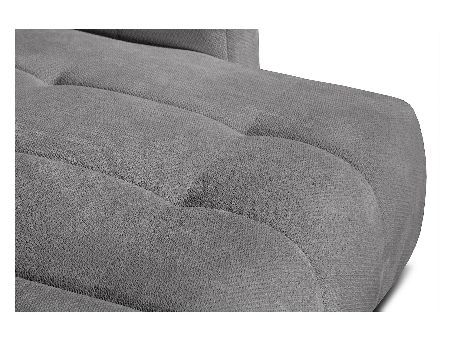 CANAPÉ D'ANGLE KIMI 3 places, tissu