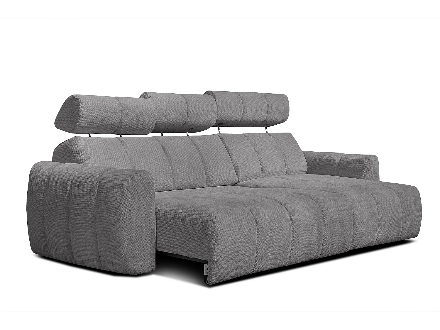 CANAPÉ D'ANGLE KIMI 3 places, tissu