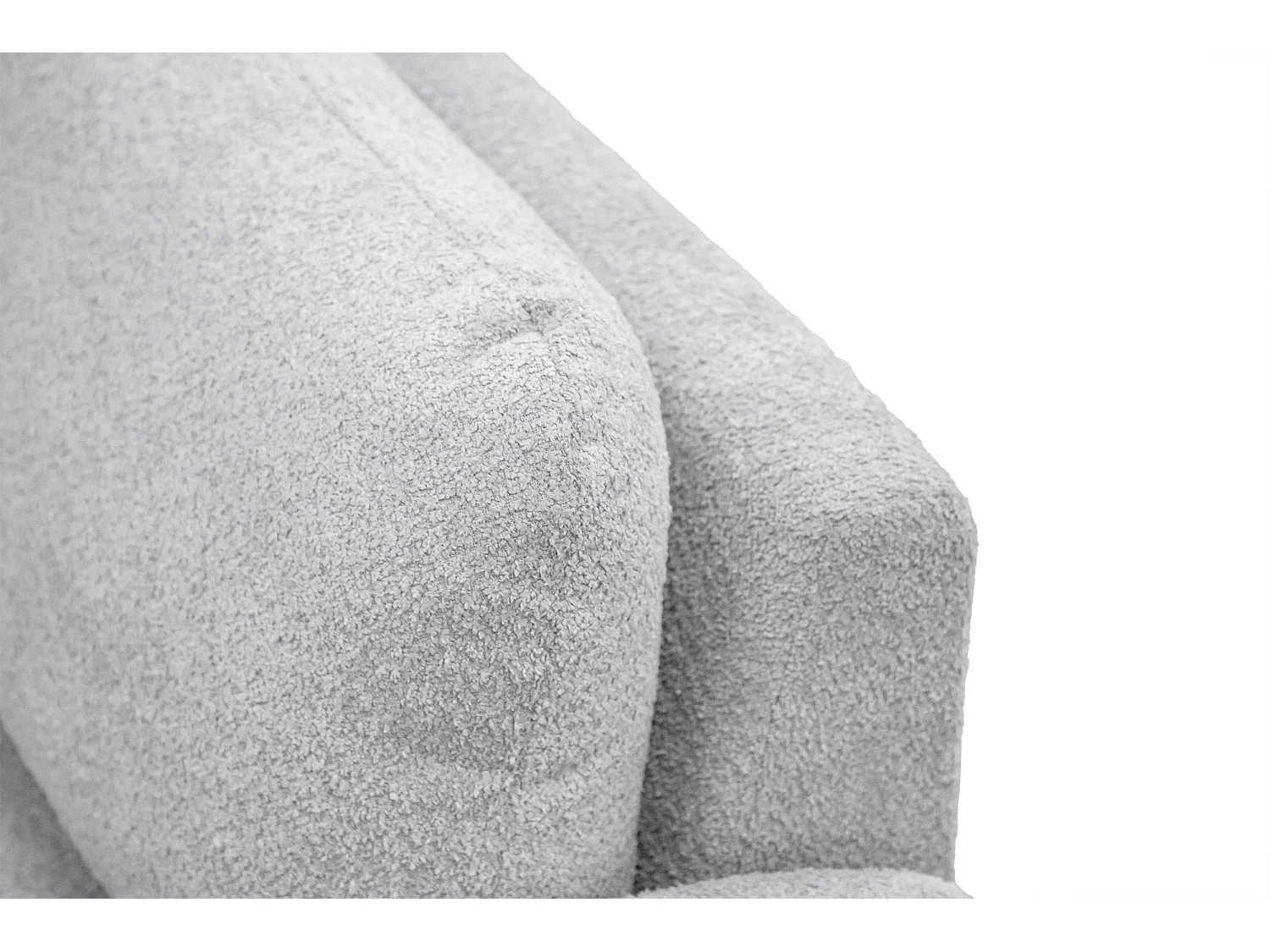 CANAPE FEBE 2 places, gris clair