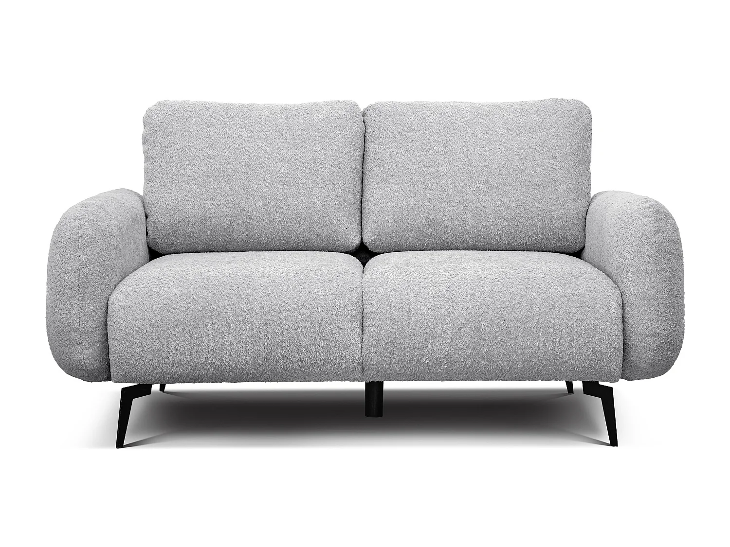 FEBE 2-Sitzer-Sofa, hellgrau