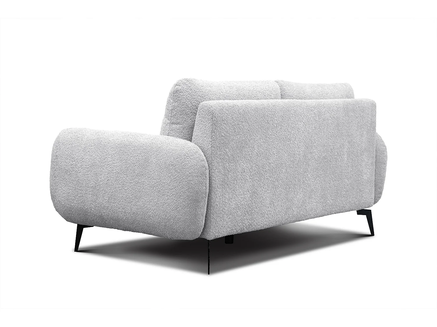 FEBE 2-Sitzer-Sofa, hellgrau