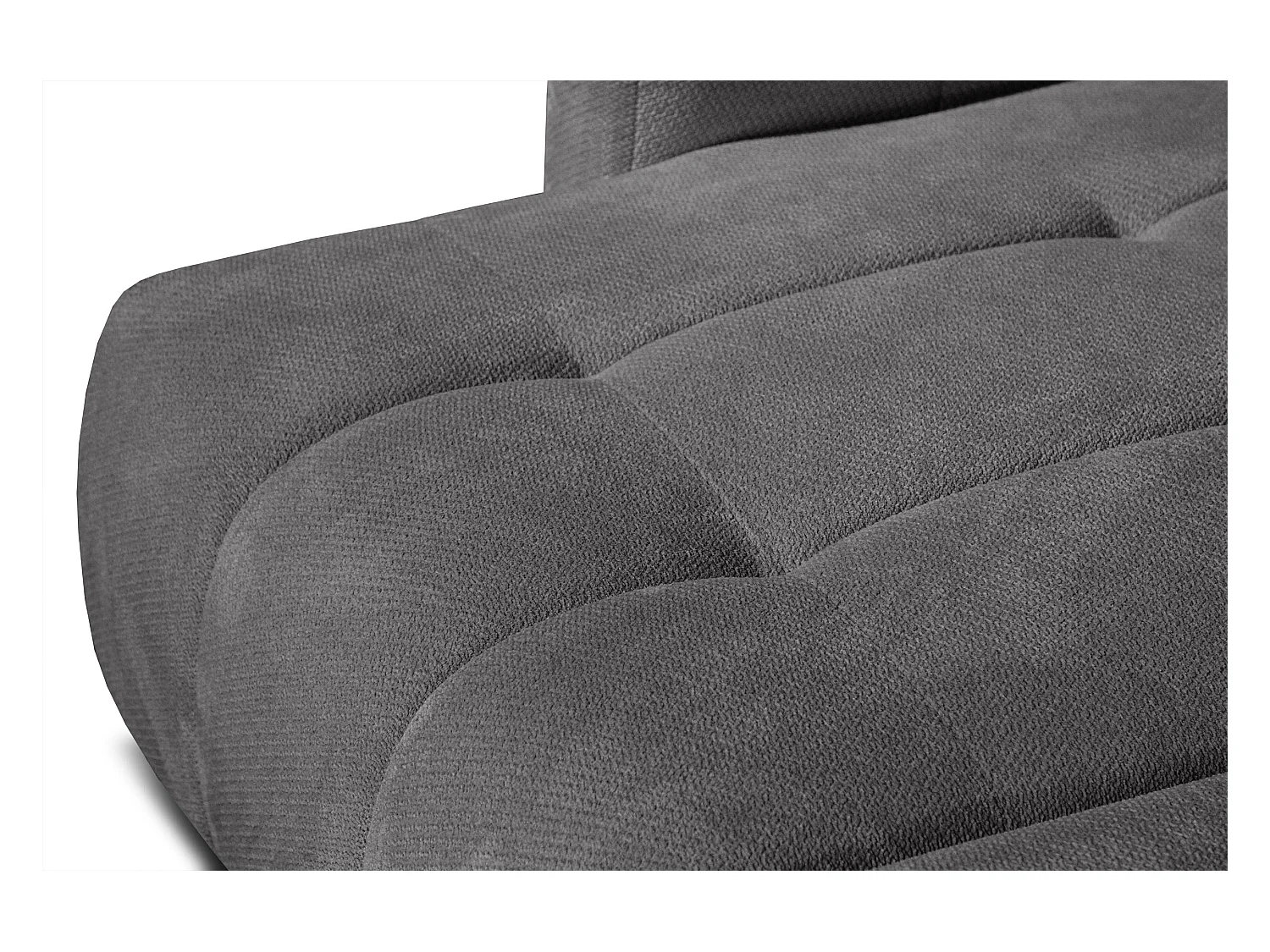 CANAPÉ D'ANGLE KIMI 3 places, tissu