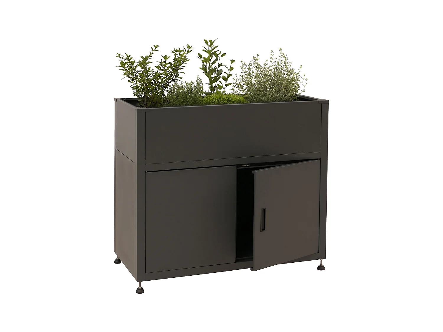 Hochbeet MCW-O85, Anthrazit