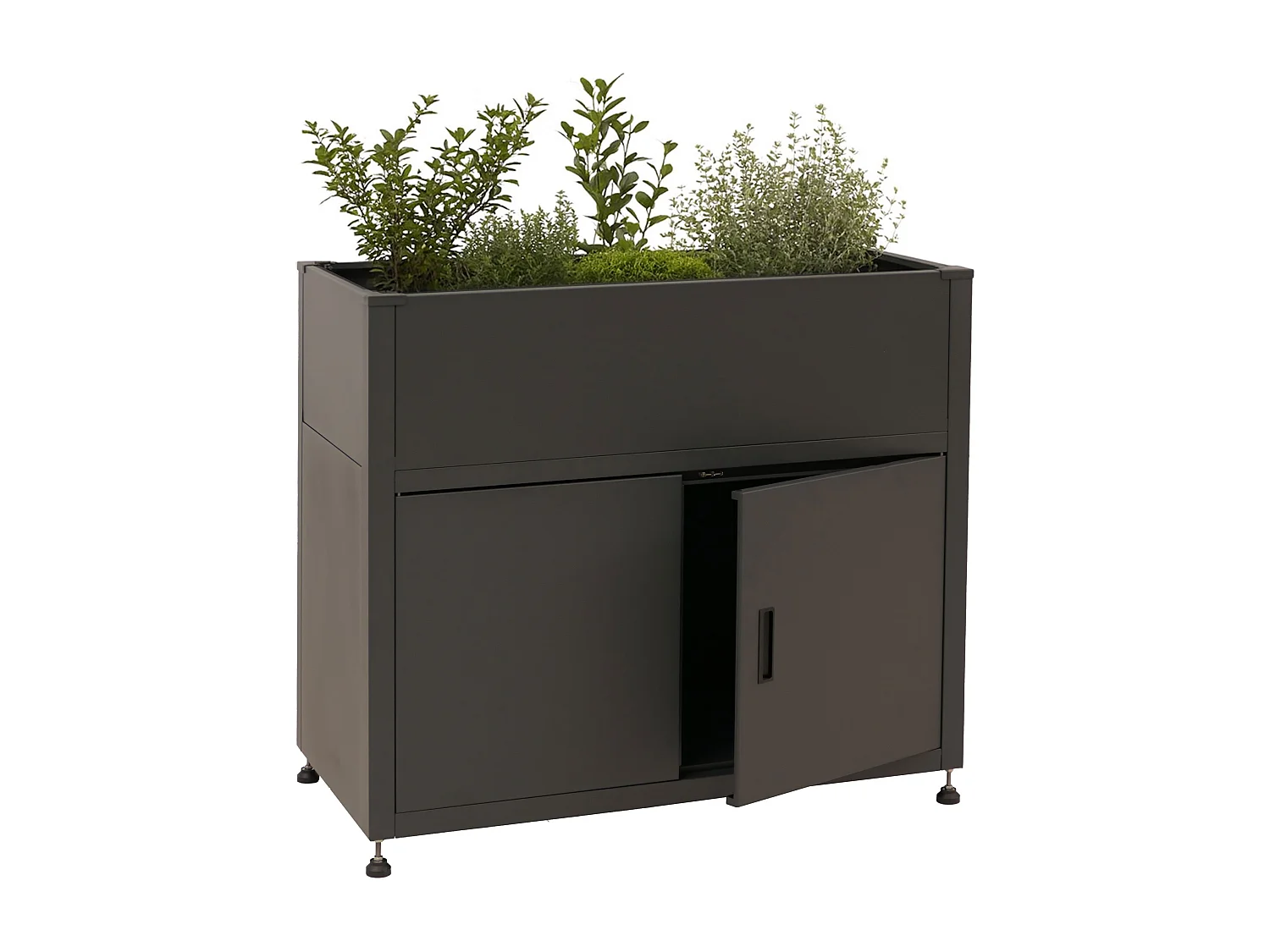 Podwyższona grządka MCW-O85,  antracyt