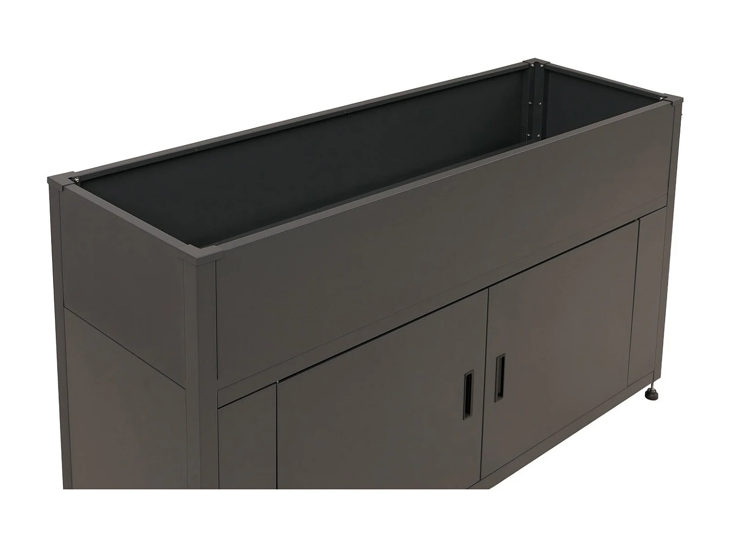 Jardinière sur pied surélevée MCW-O85,  anthracite