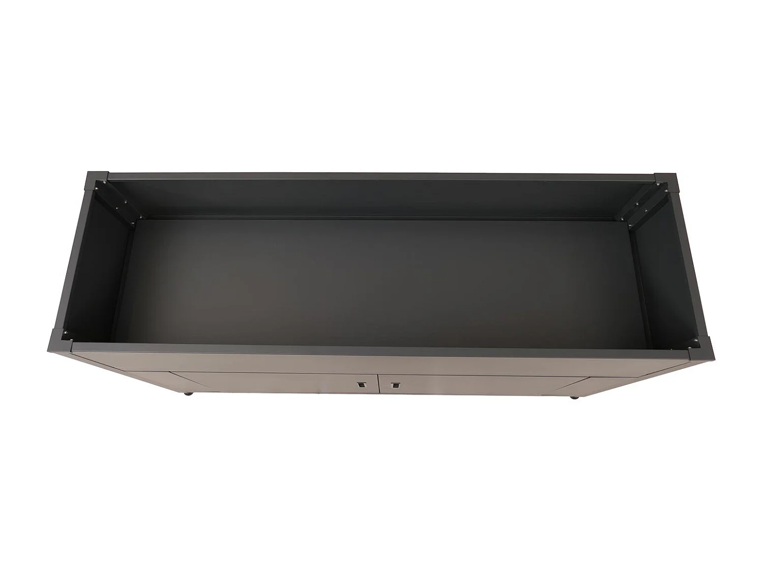 Jardinière sur pied surélevée MCW-O85,  anthracite