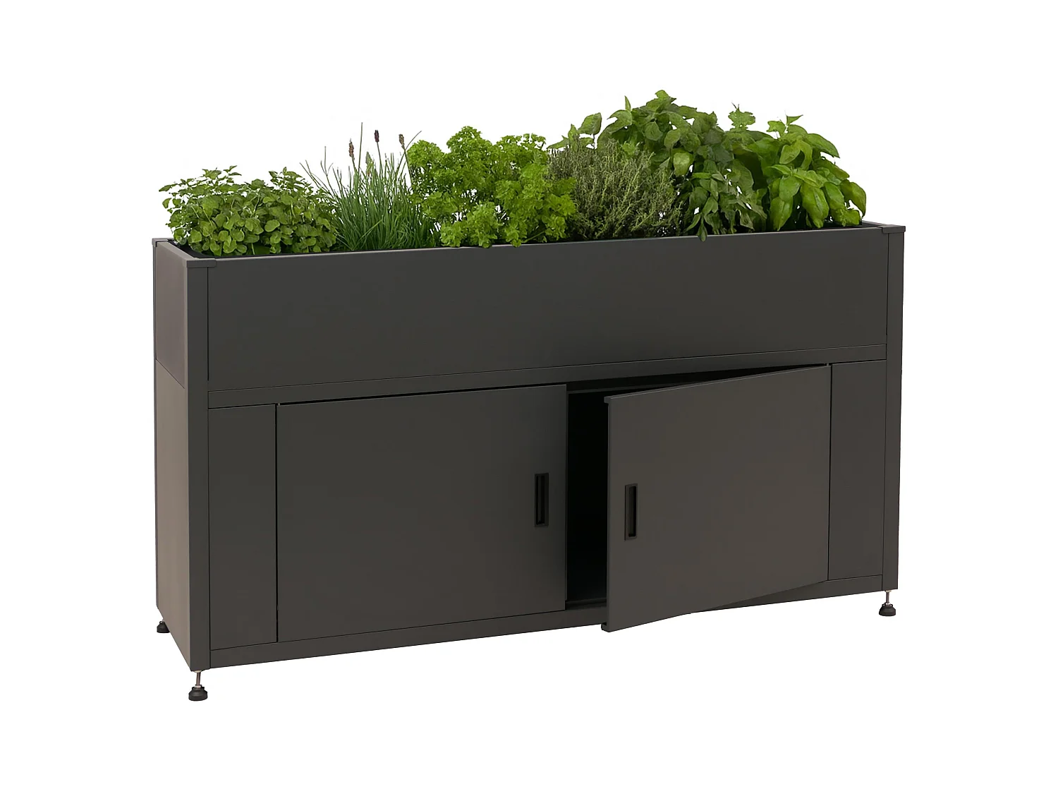 Hochbeet MCW-O85, Anthrazit