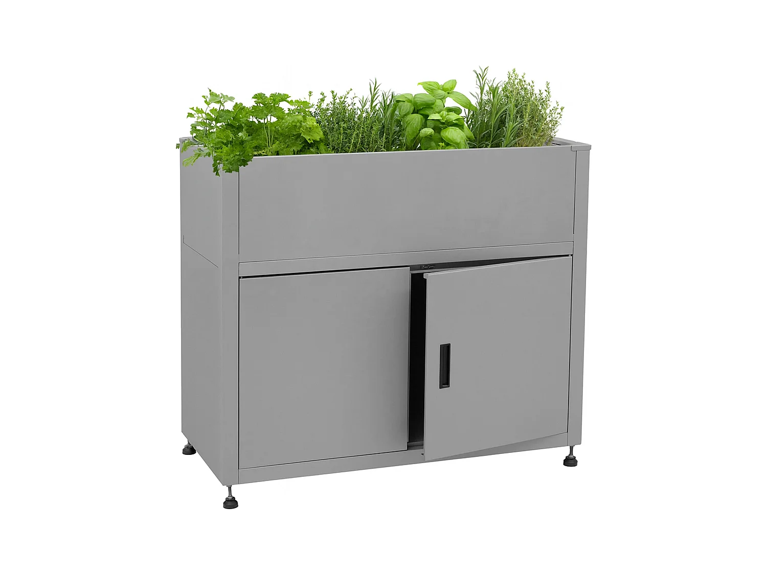 Hochbeet MCW-O85, Grau