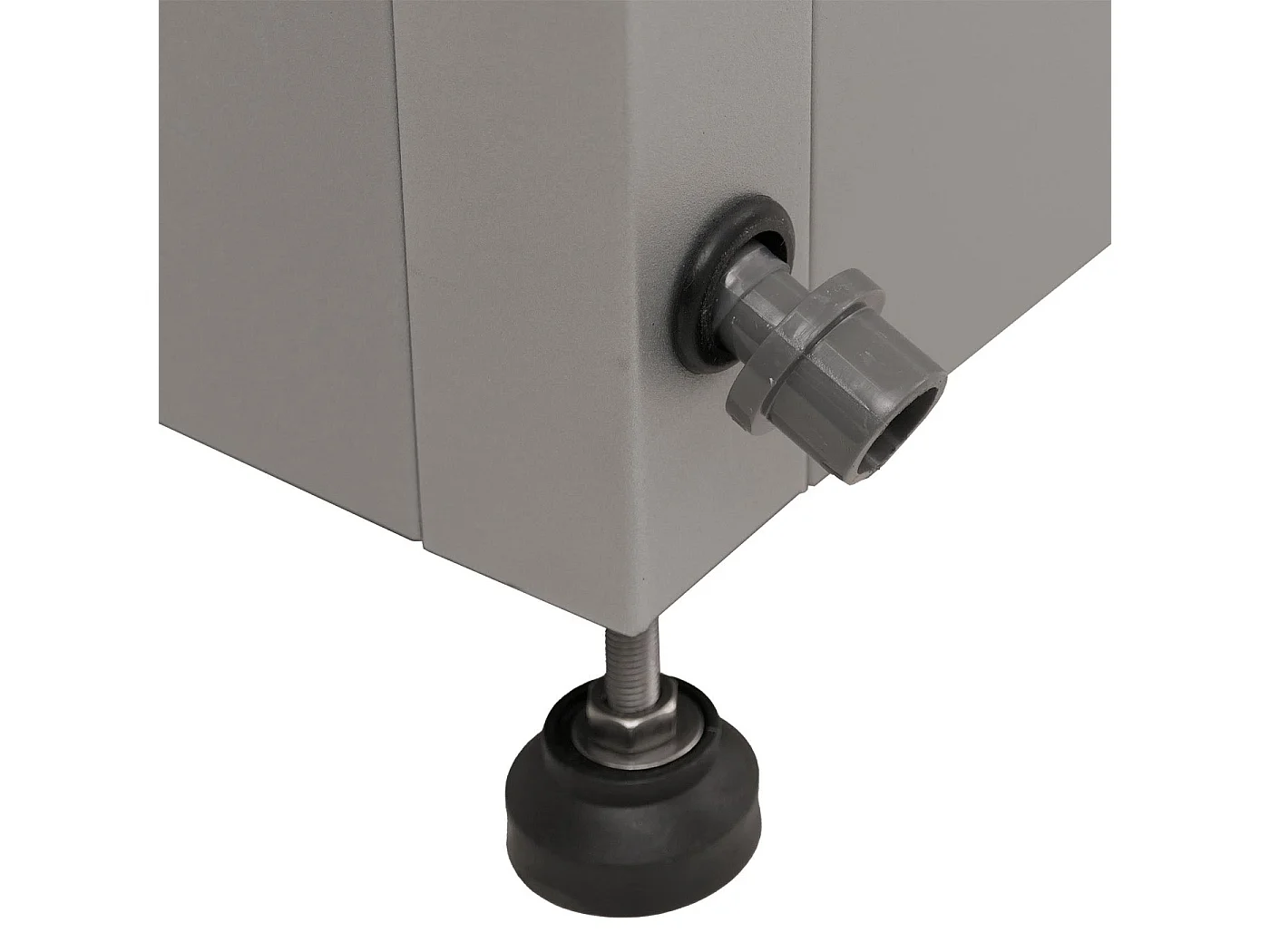 Jardinière sur pied surélevée MCW-O85,  gris