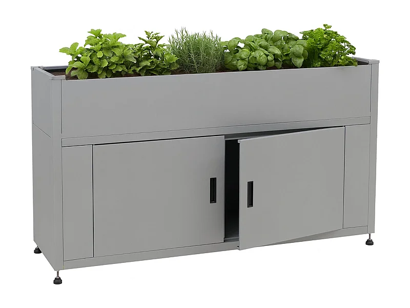 Hochbeet MCW-O85, Grau