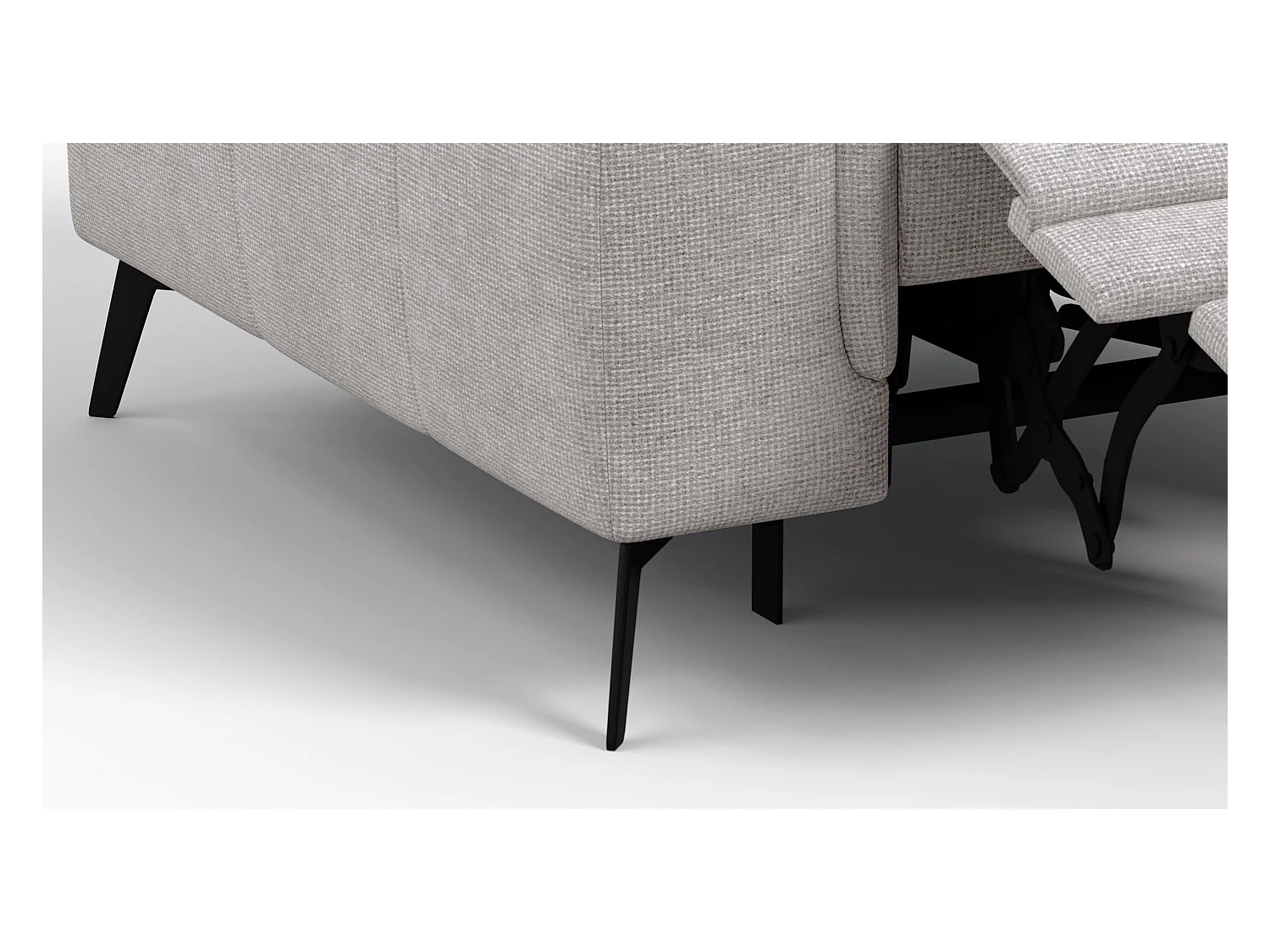 Sessel FIERO mit Relaxfunktion und verstellbare Kopfstützen, creme