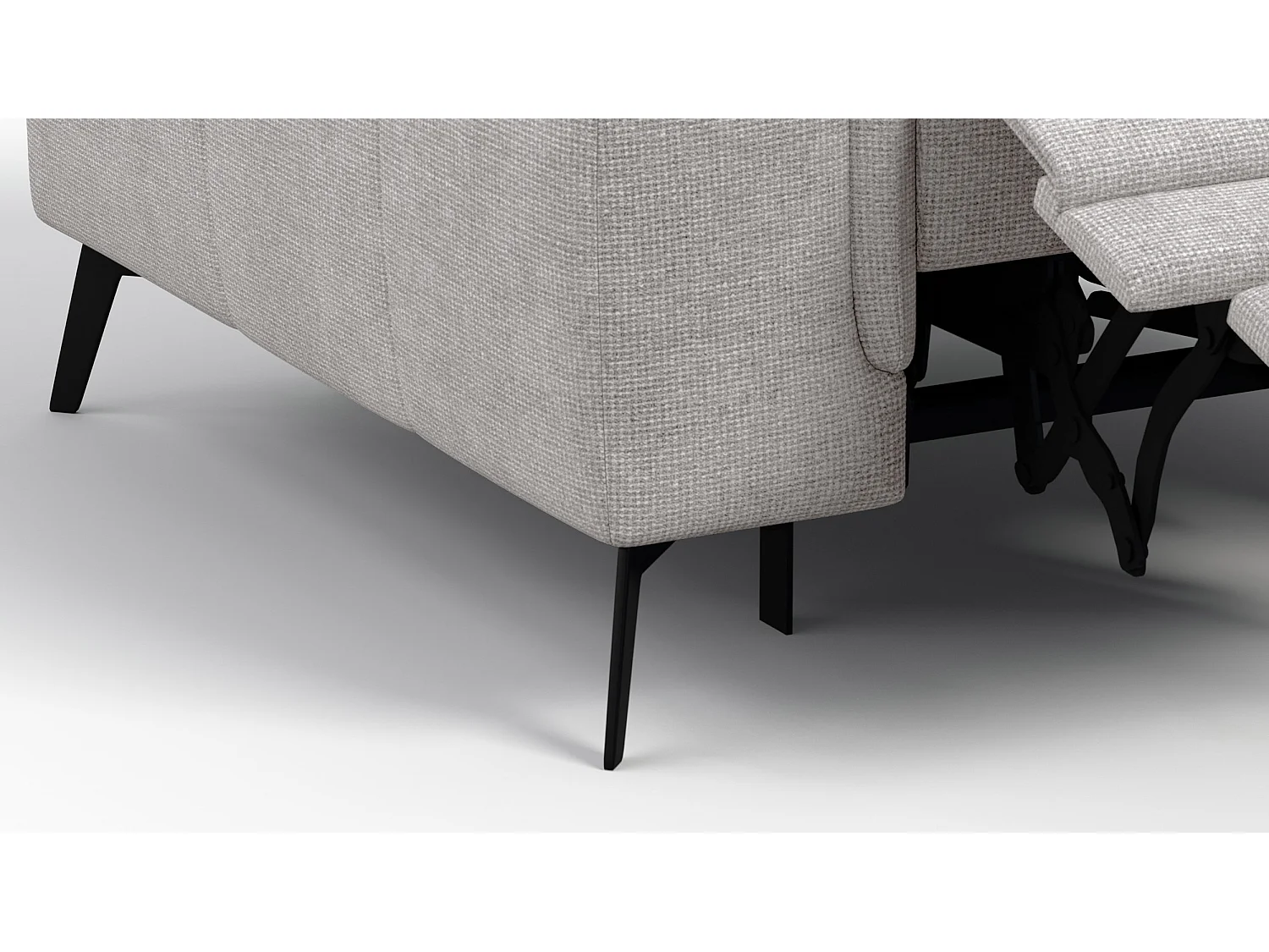 Sessel FIERO mit Relaxfunktion und verstellbare Kopfstützen, creme