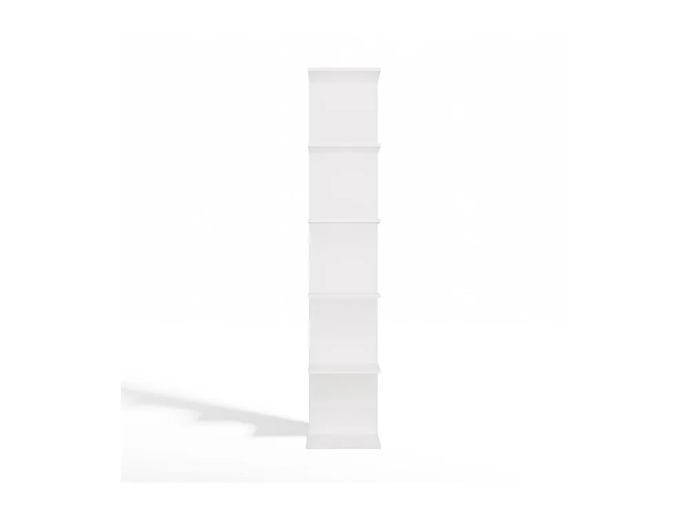 REGAŁ 6P | Biały | 35x30x180 | Nowoczesny Regał na Książki