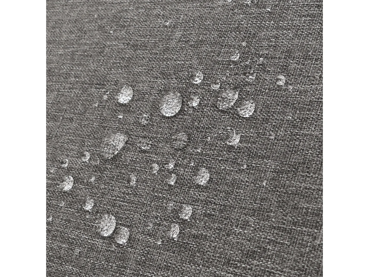 Chaise de jardin MCW-O16 (lot de 2),  anthracite Coussin gris foncé