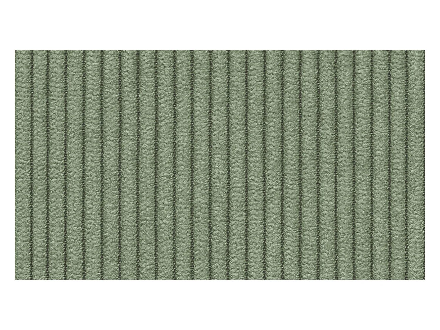 CANAPE D'ANGLE TAUER 3 places, sauge