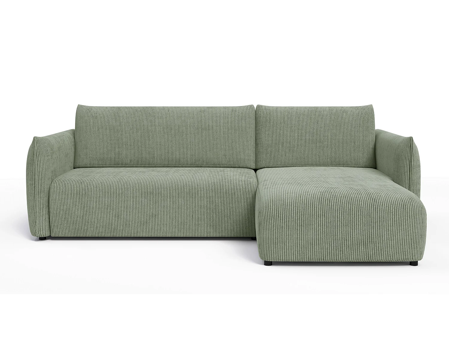 TAUER Ecksofa 3-Sitzer links, mint