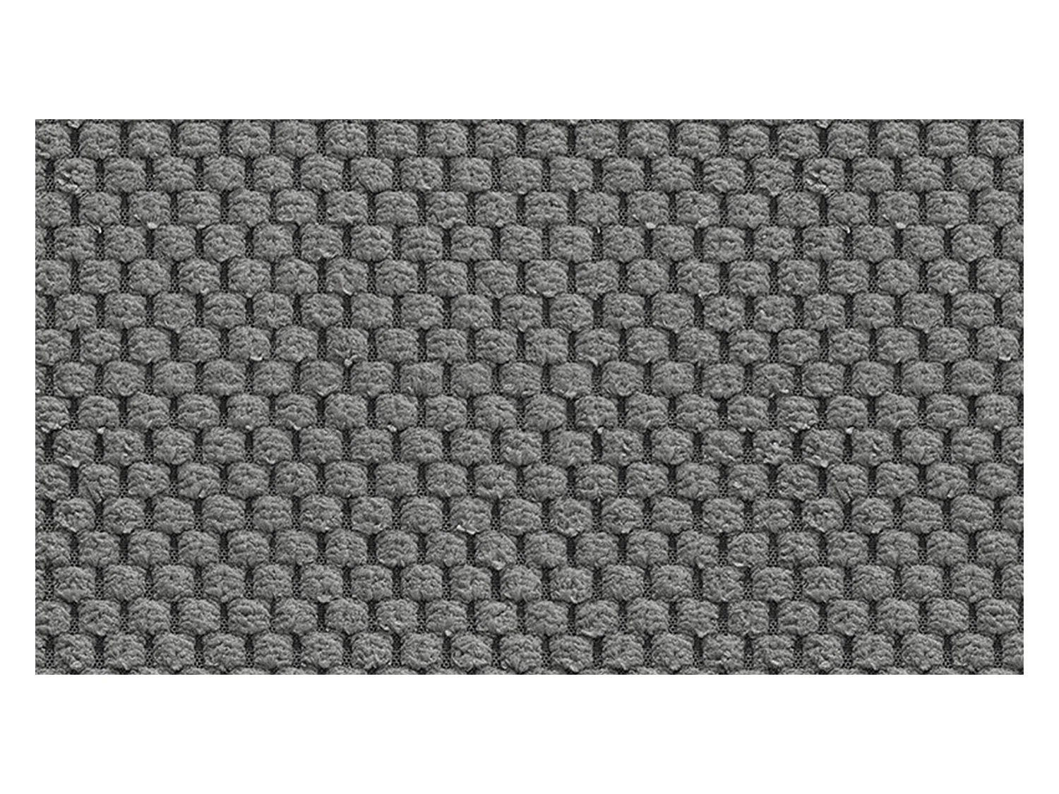 CANAPÉ D'ANGLE FEBE 4 places, tissu gris