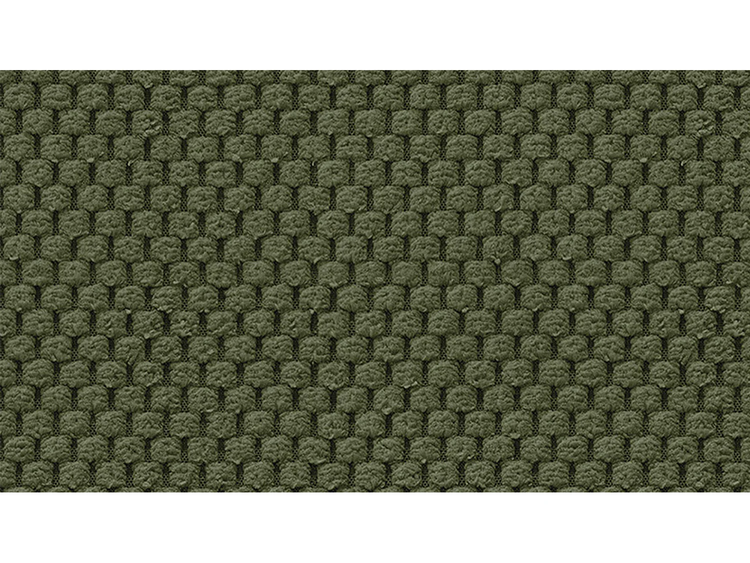 CANAPÉ D'ANGLE FEBE 4 places, tissu olive