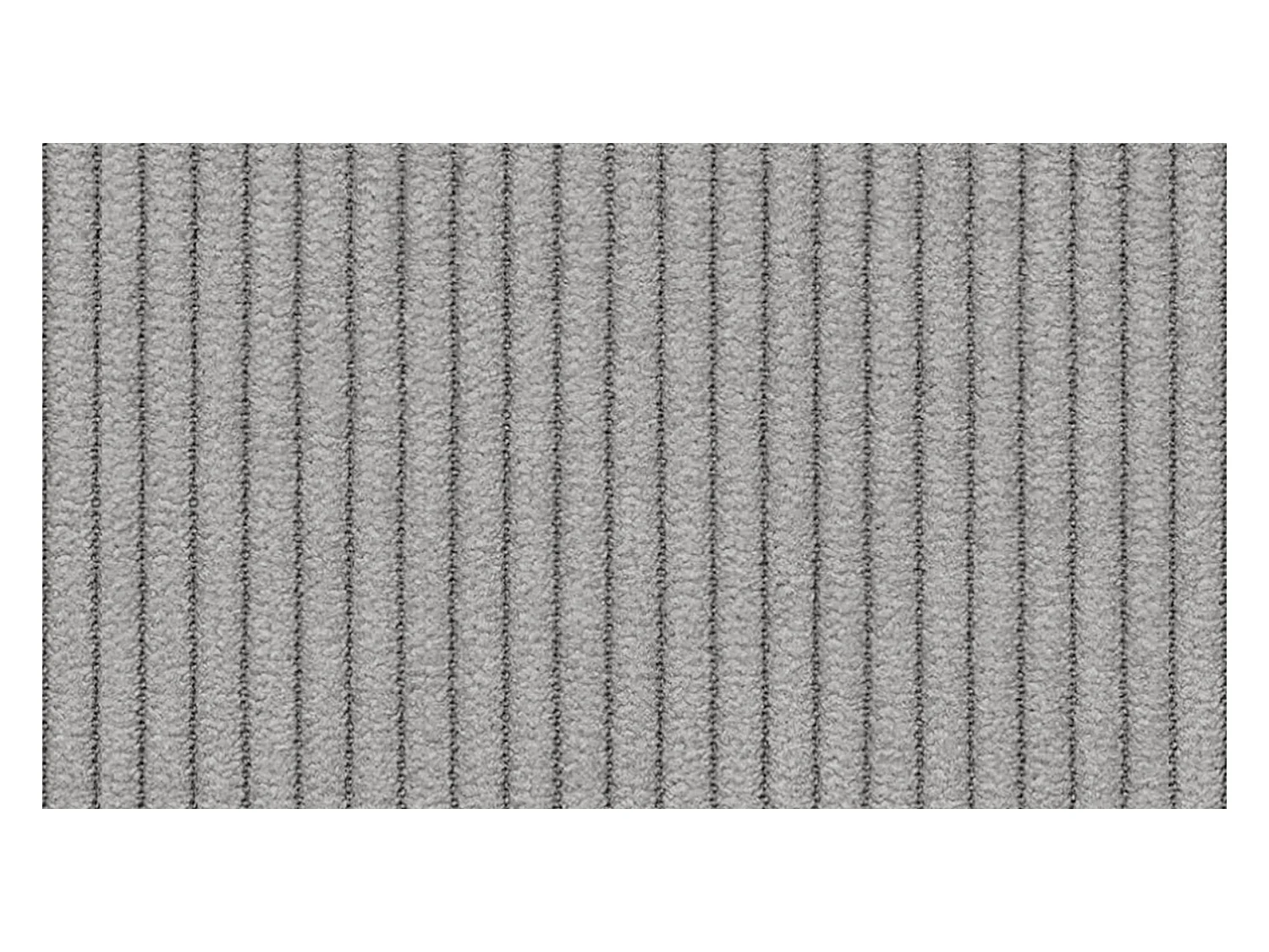 CANAPÉ D'ANGLE OLI 4 places, tissu gris clair