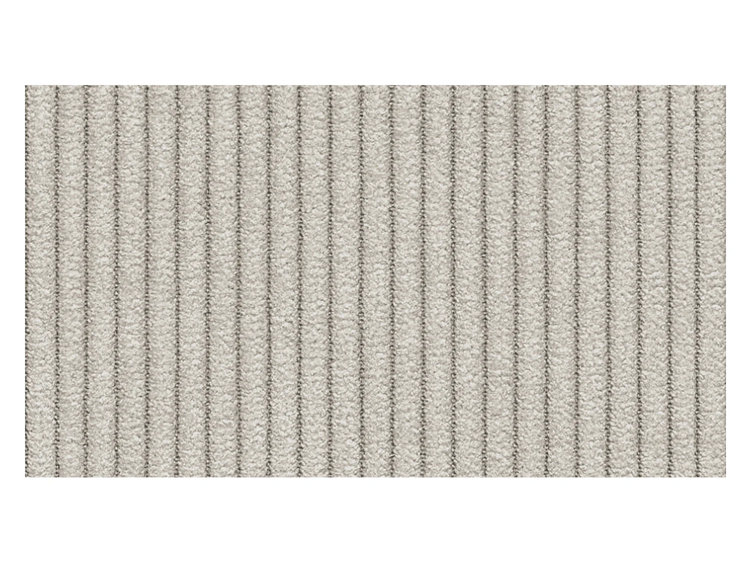 CANAPE D'ANGLE TAUER 3 places, blanc perle