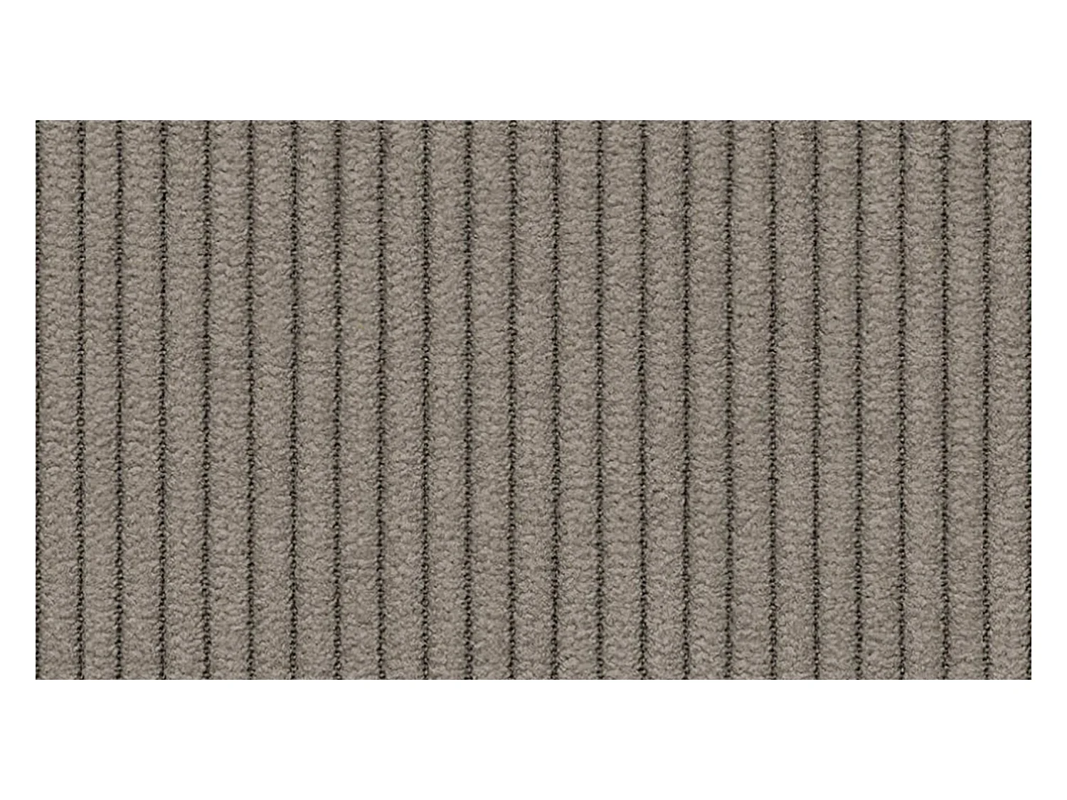 CANAPÉ D'ANGLE OLI 4 places, tissu taupe