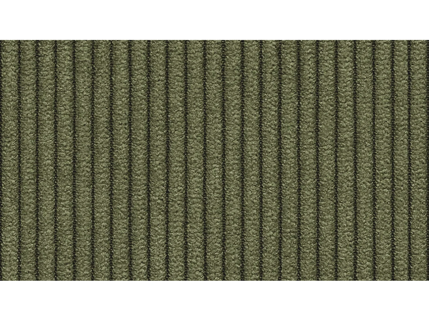 Ecksofa 4-Sitzer links OLI, olivgrün