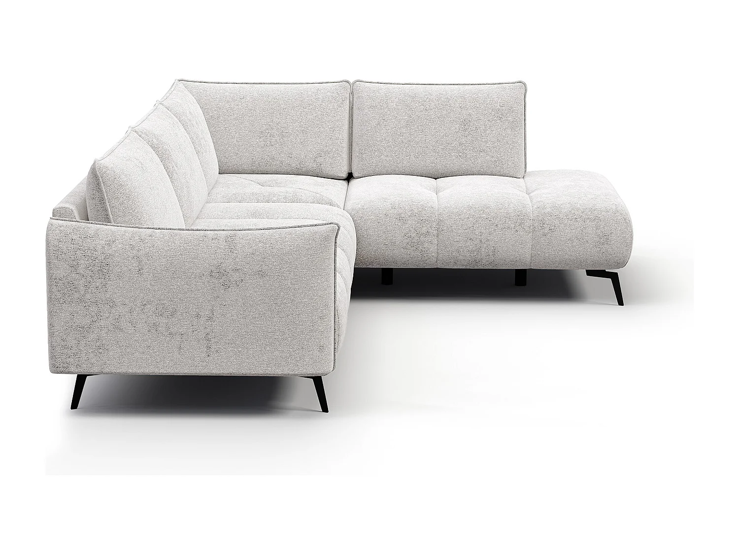 CANAPE D'ANGLE AERA 5 places, ecru