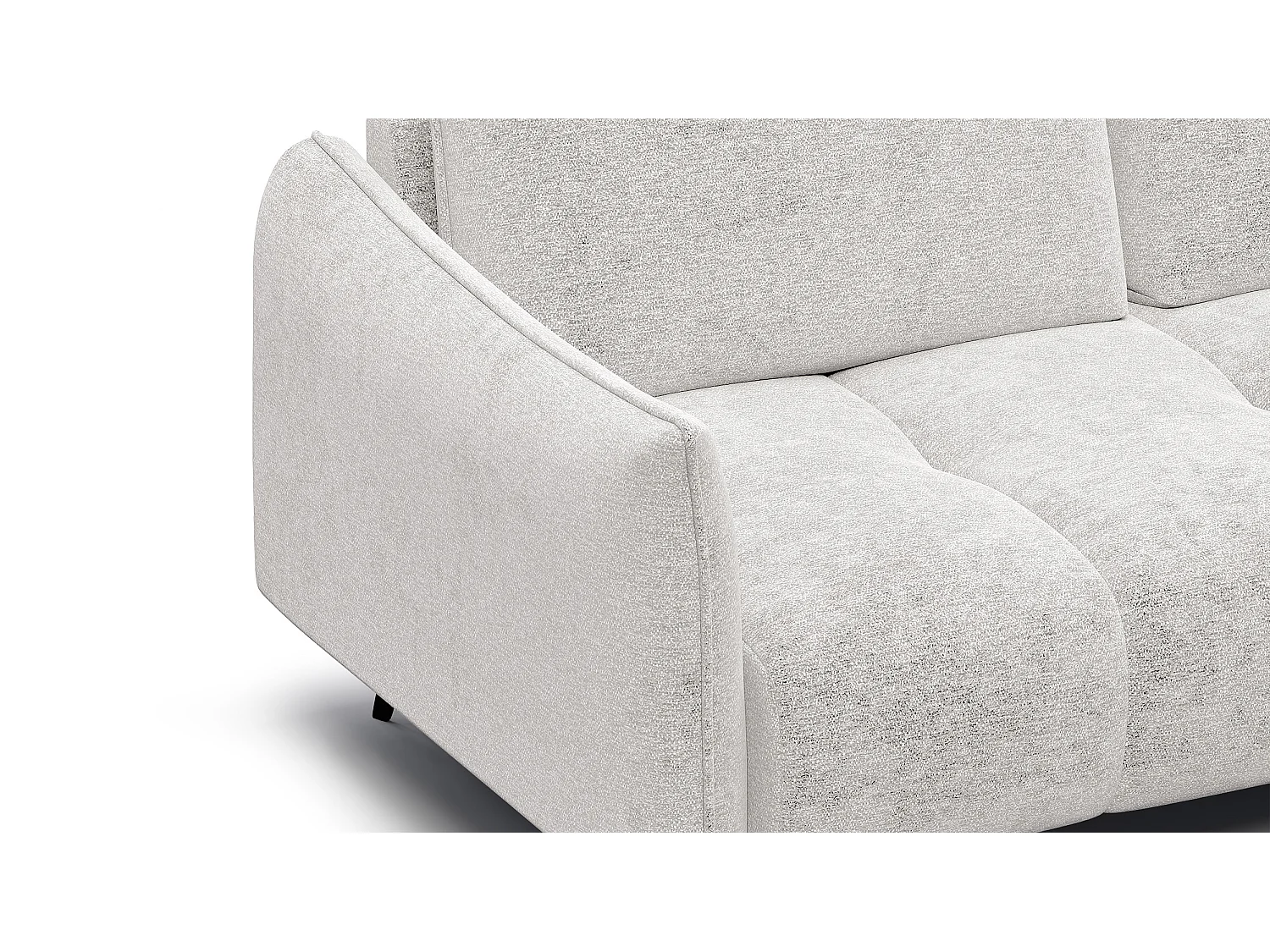 Ecksofa 5-Sitzer rechts AERA, ecru