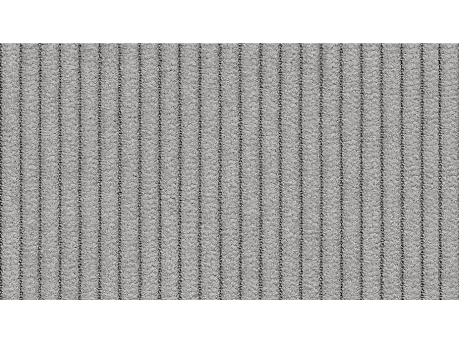 CANAPE D'ANGLE TAUER 3 places, gris clair