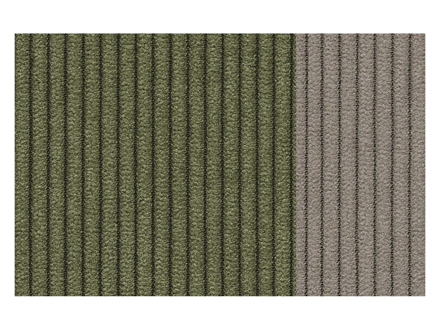 CANAPE D'ANGLE OLI 4 places, olive