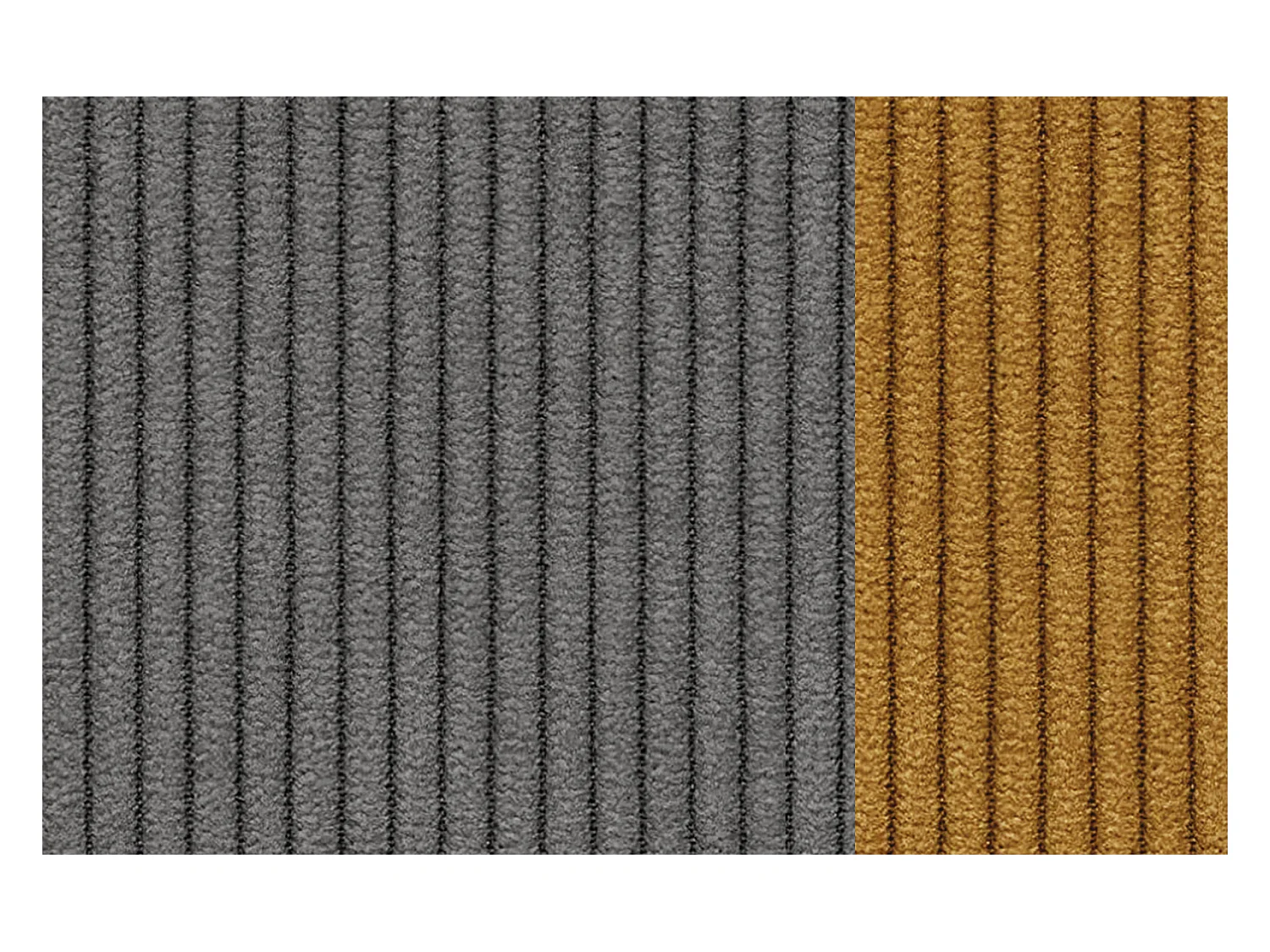 CANAPE D'ANGLE OLI 4 places, gris foncé