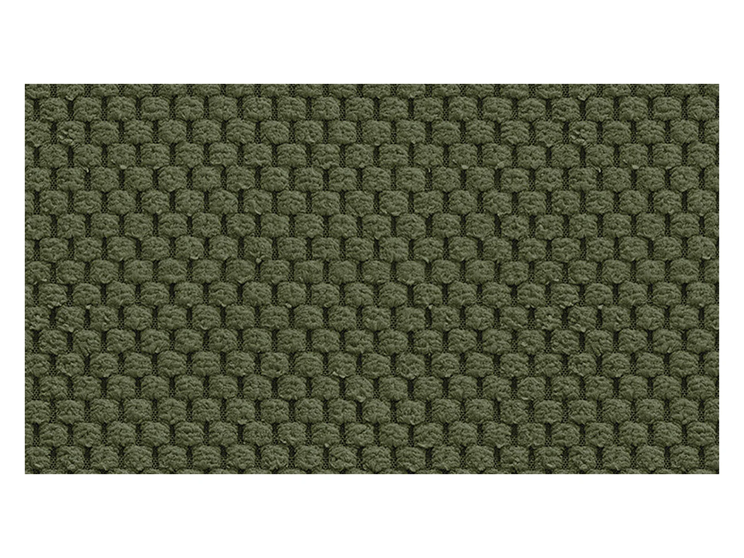 CANAPÉ D'ANGLE FEBE 5 places, tissu olive