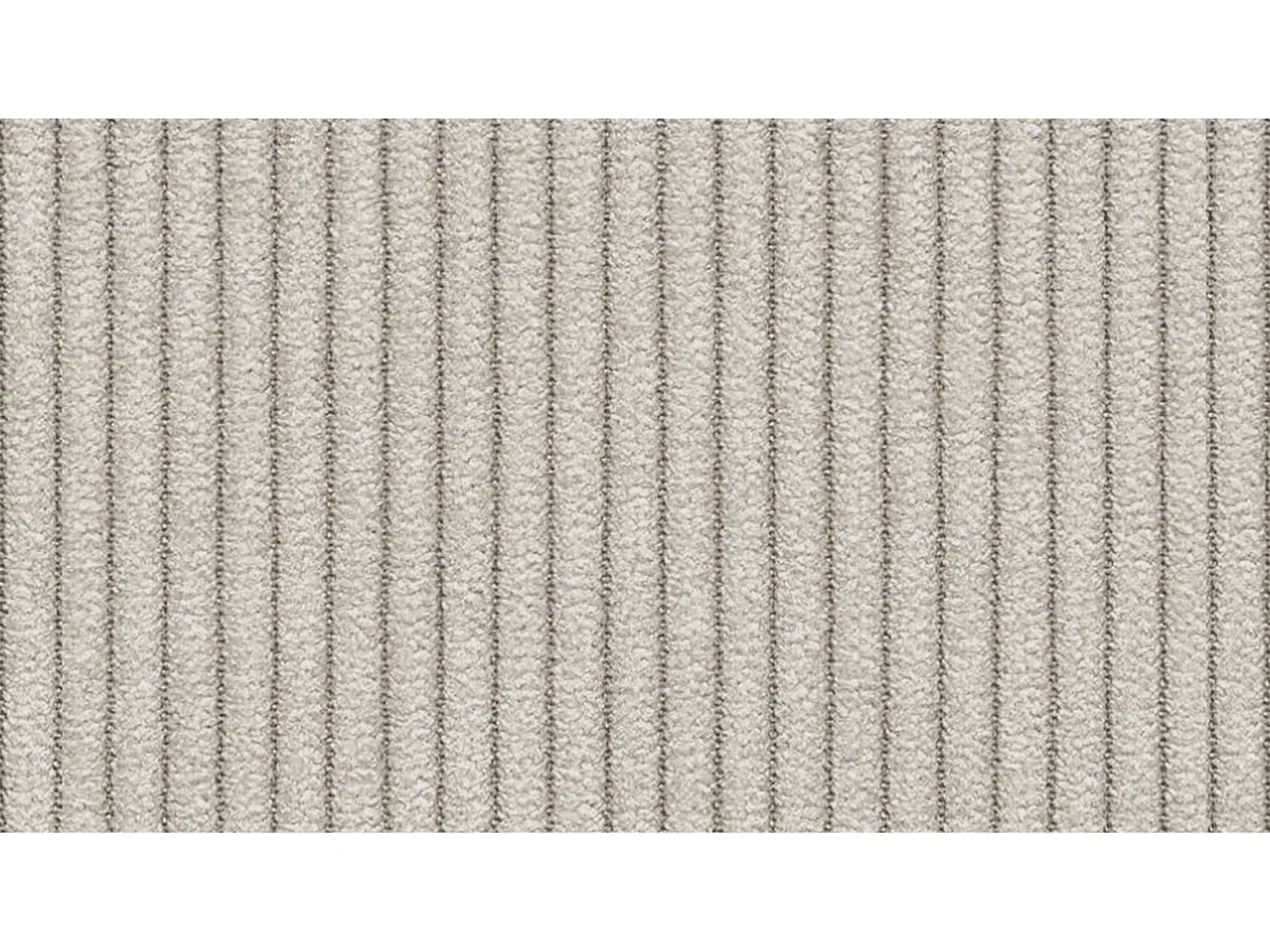 Ecksofa 4-Sitzer links OLI, perlweiß