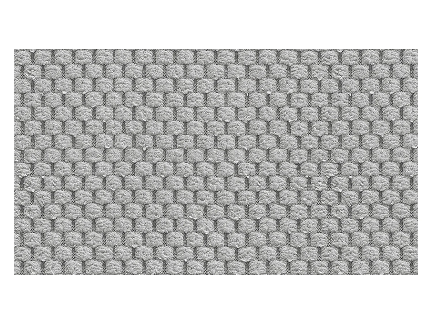 CANAPÉ D'ANGLE FEBE 4 places, tissu gris clair