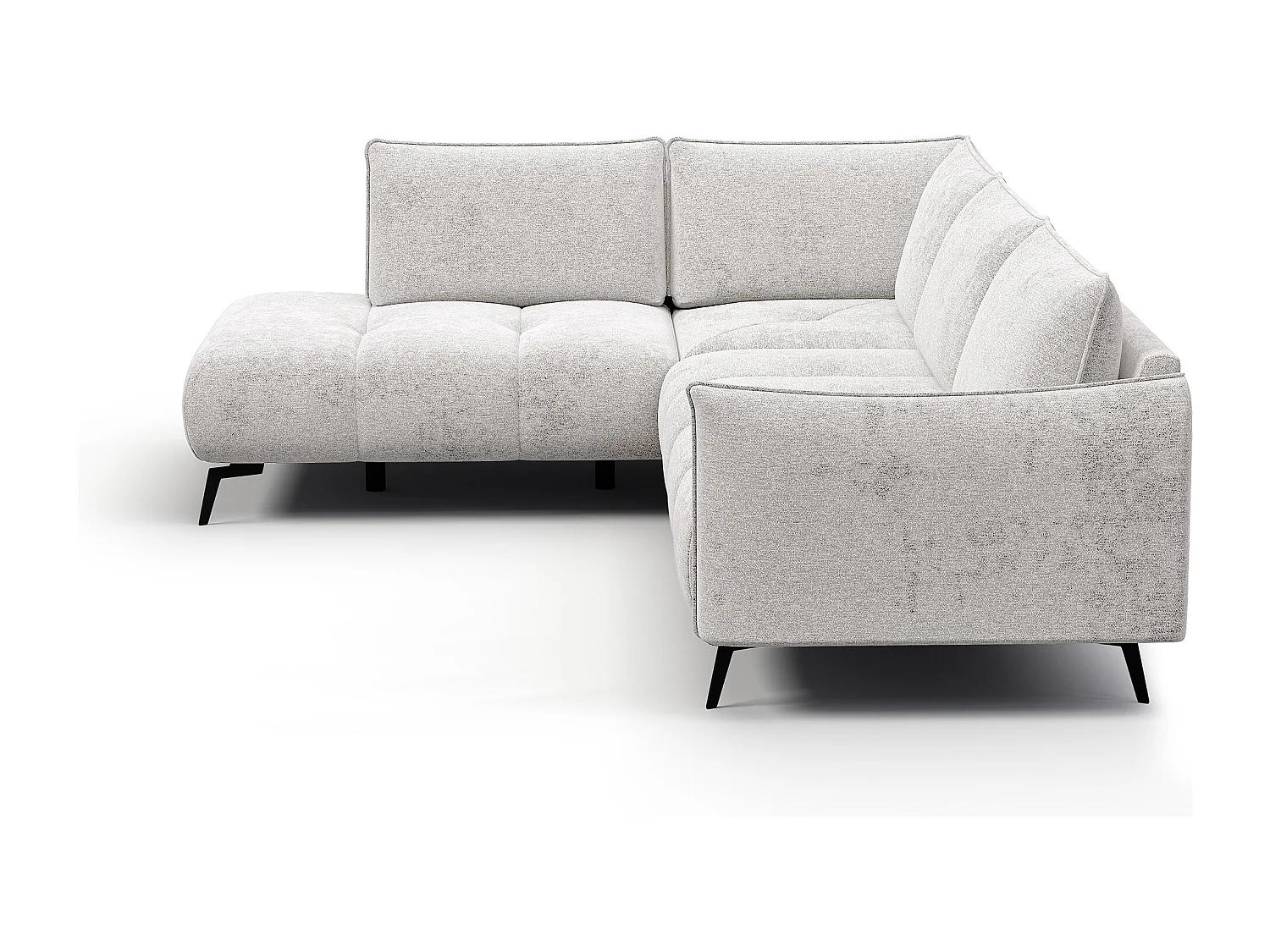 Ecksofa 5-Sitzer links AERA, ecru