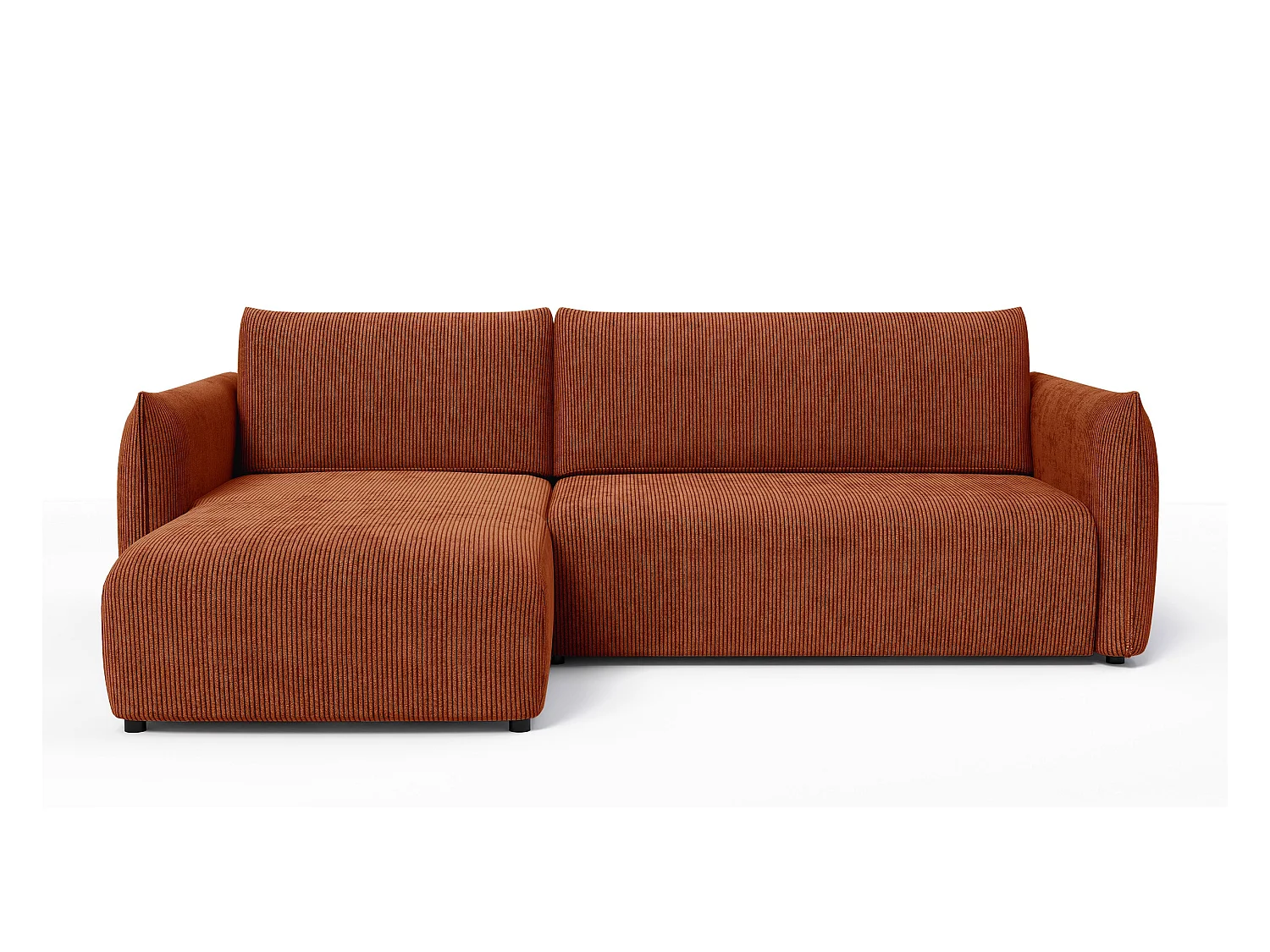 CANAPE D'ANGLE TAUER 3 places, orange