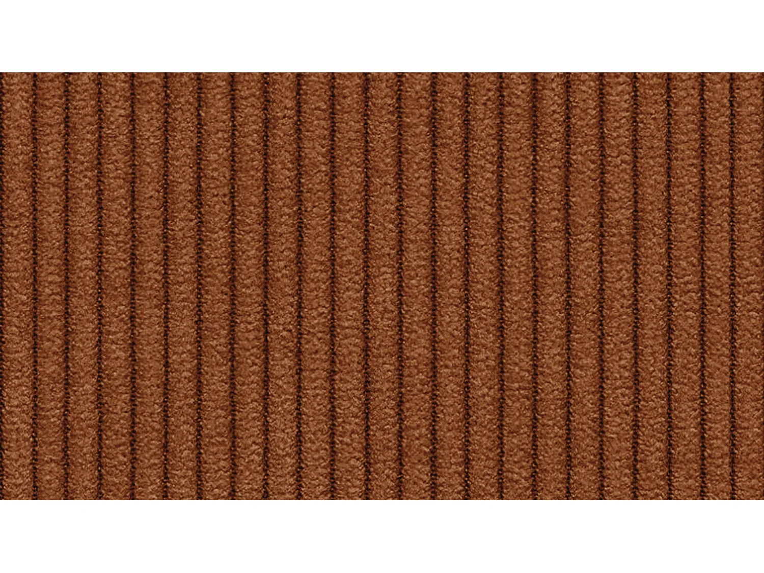 TAUER Ecksofa 3-Sitzer rechts, orange