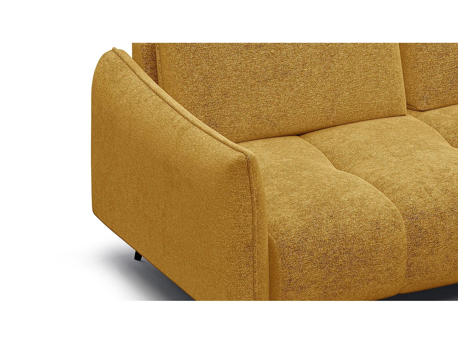 CANAPE D'ANGLE AERA 5 places, miel