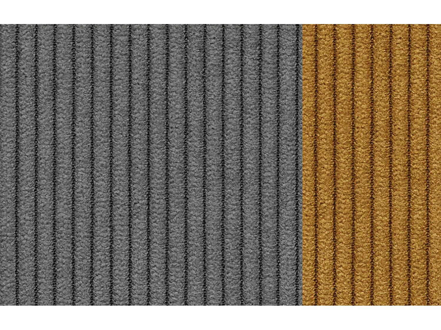 CANAPE D'ANGLE OLI 4 places, gris foncé