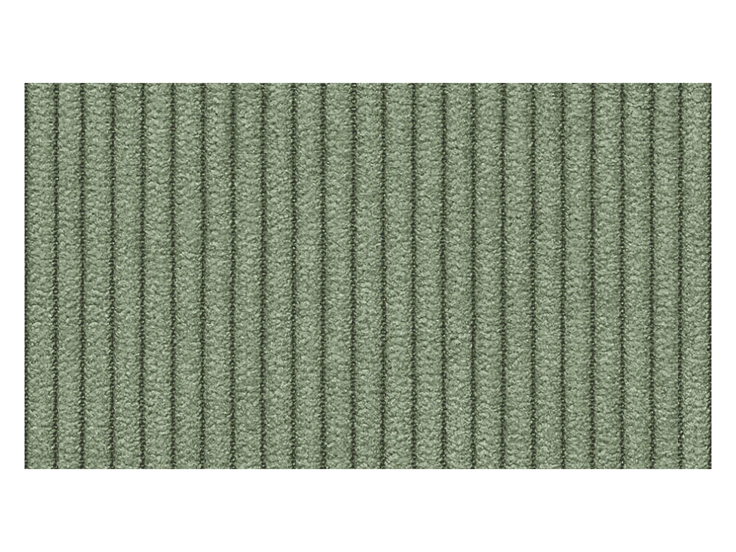 CANAPÉ D'ANGLE OLI 4 places, tissu sauge