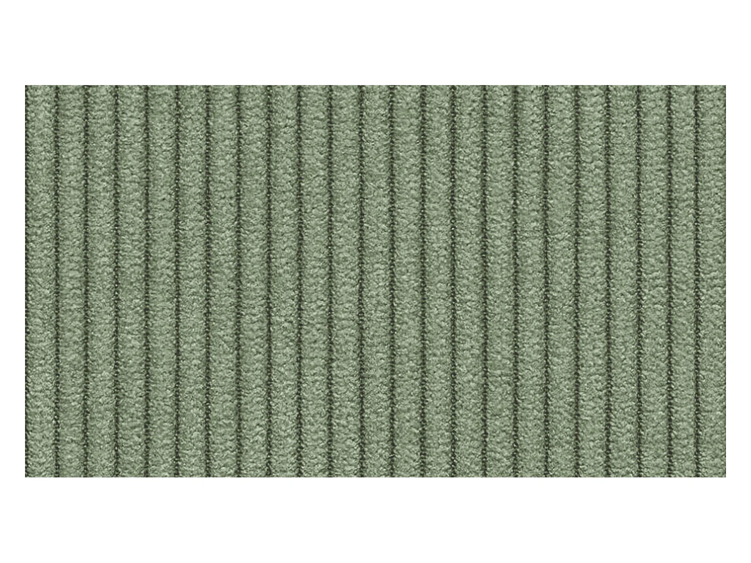 CANAPE D'ANGLE TAUER 3 places, sauge