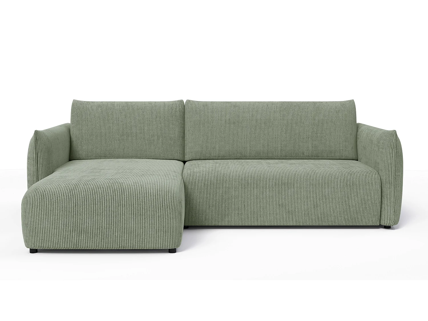 TAUER Ecksofa 3-Sitzer rechts, mint