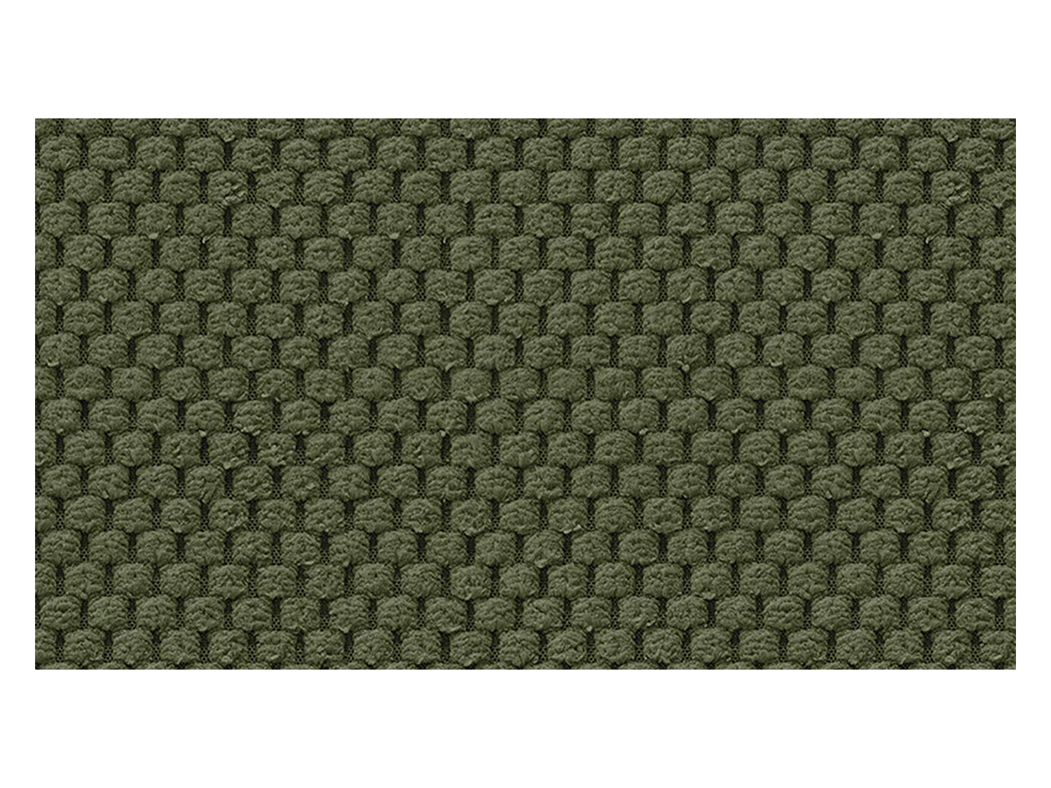 CANAPÉ D'ANGLE FEBE 5 places, tissu olive