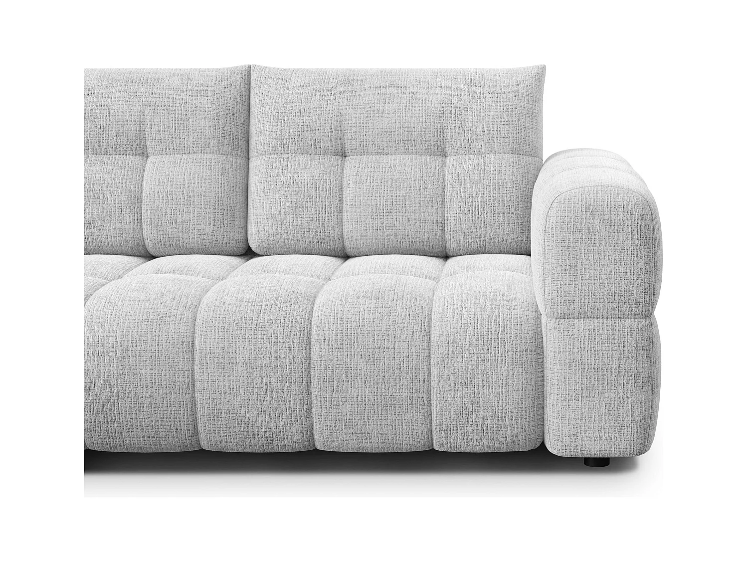 CANAPE D'ANGLE CLOUDI 4 places, blanc