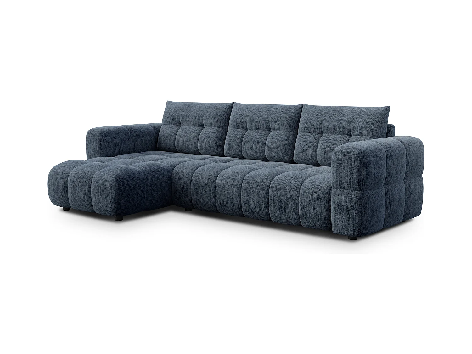 CANAPE D'ANGLE CLOUDI 4 places, marine