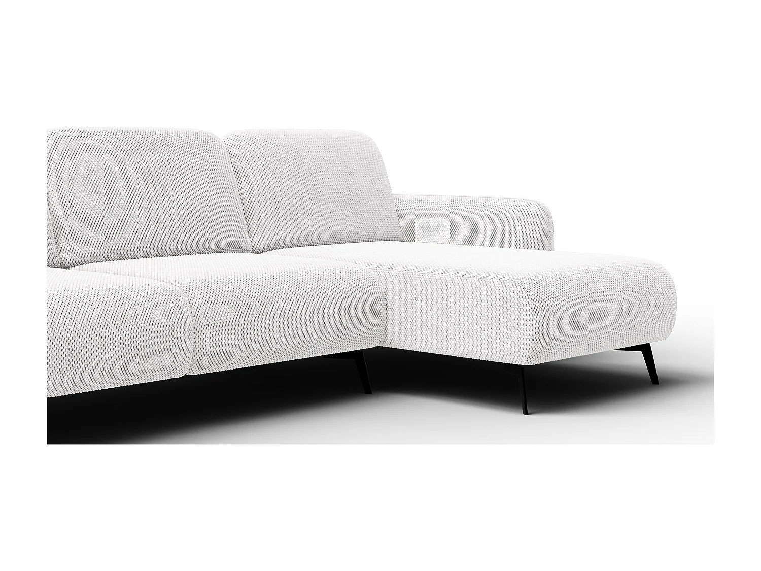 Ecksofa 4-Sitzer rechts FEBE, creme