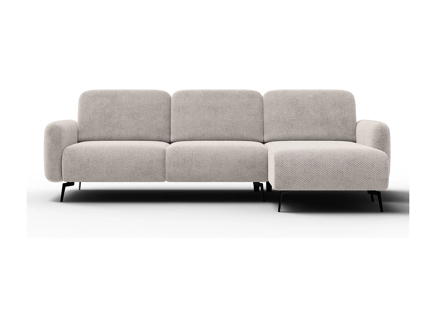 Ecksofa 4-Sitzer rechts FEBE, beige