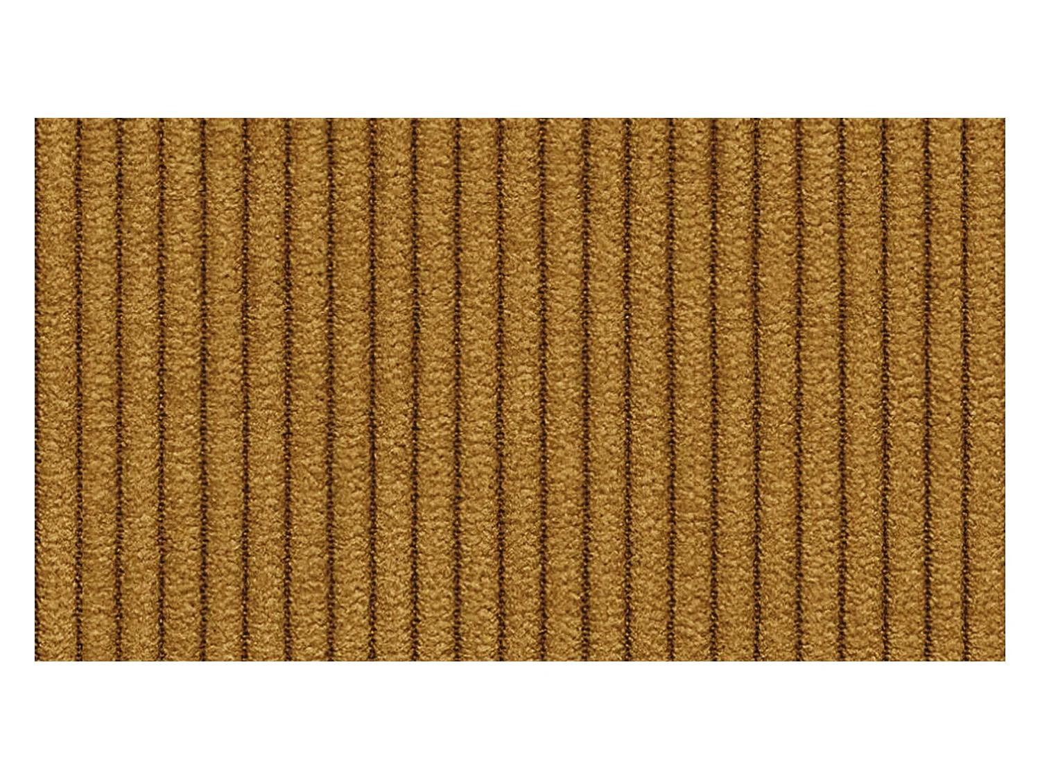 CANAPE D'ANGLE TAUER 3 places, jaune foncé