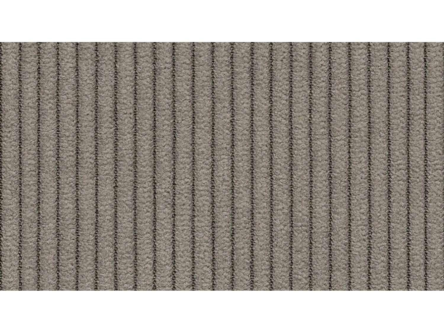 TAUER Ecksofa 3-Sitzer rechts, taupe